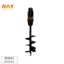 Skid Steer Loader Tree Spade and Auger Drilling